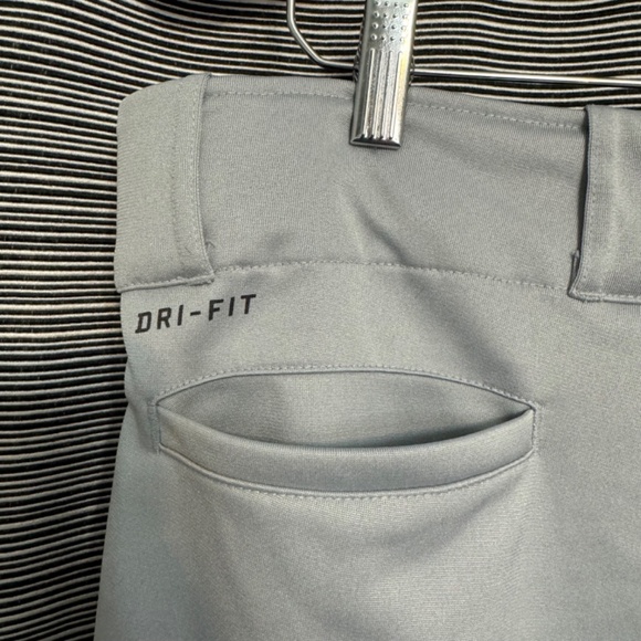 Nike Mens Dri-Fit Baseball Pants in Silver Size Medium - Picture 4 of 11